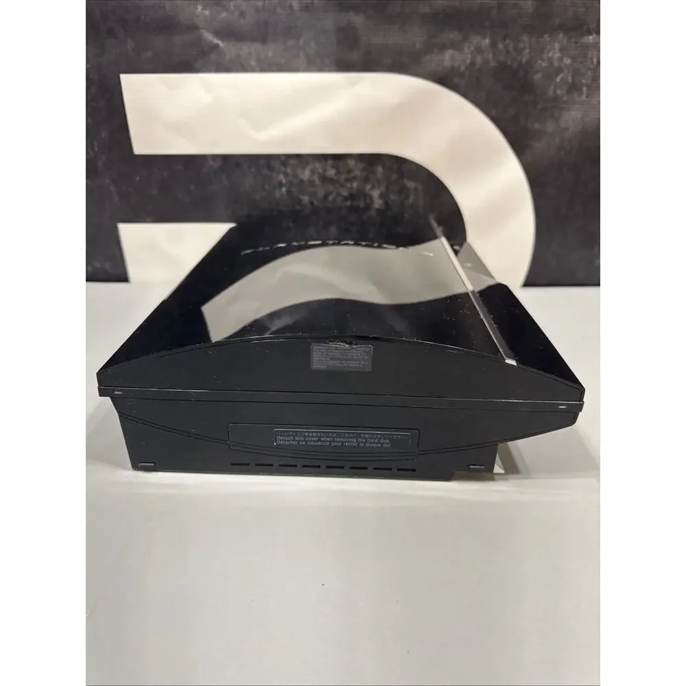 Sony PlayStation 3 PS3 CECHE01 80GB Black Console System Backwards Compatible